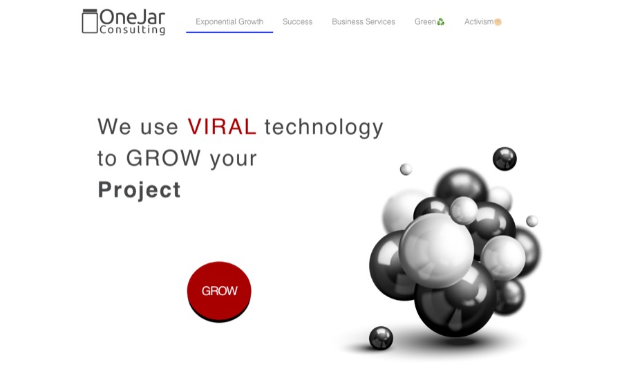 OneJar Consulting website